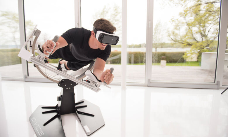 Ícaros, ejercicio físico, realidad virtual y diversión. / Foto: Ícaros