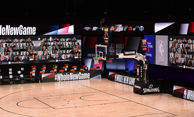 El modo ‘Together’, una de las novedades en el regreso del mejor baloncesto. / Fotos: NBA