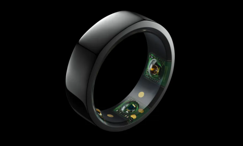 El anillo inteligente Oura.