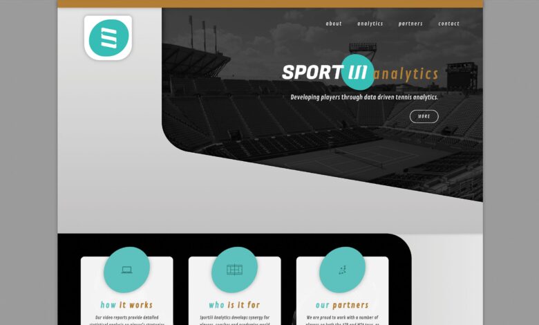 Análisis estadísticos de las estrategias y patrones del tenis. / Foto: Sportiii Analytics: